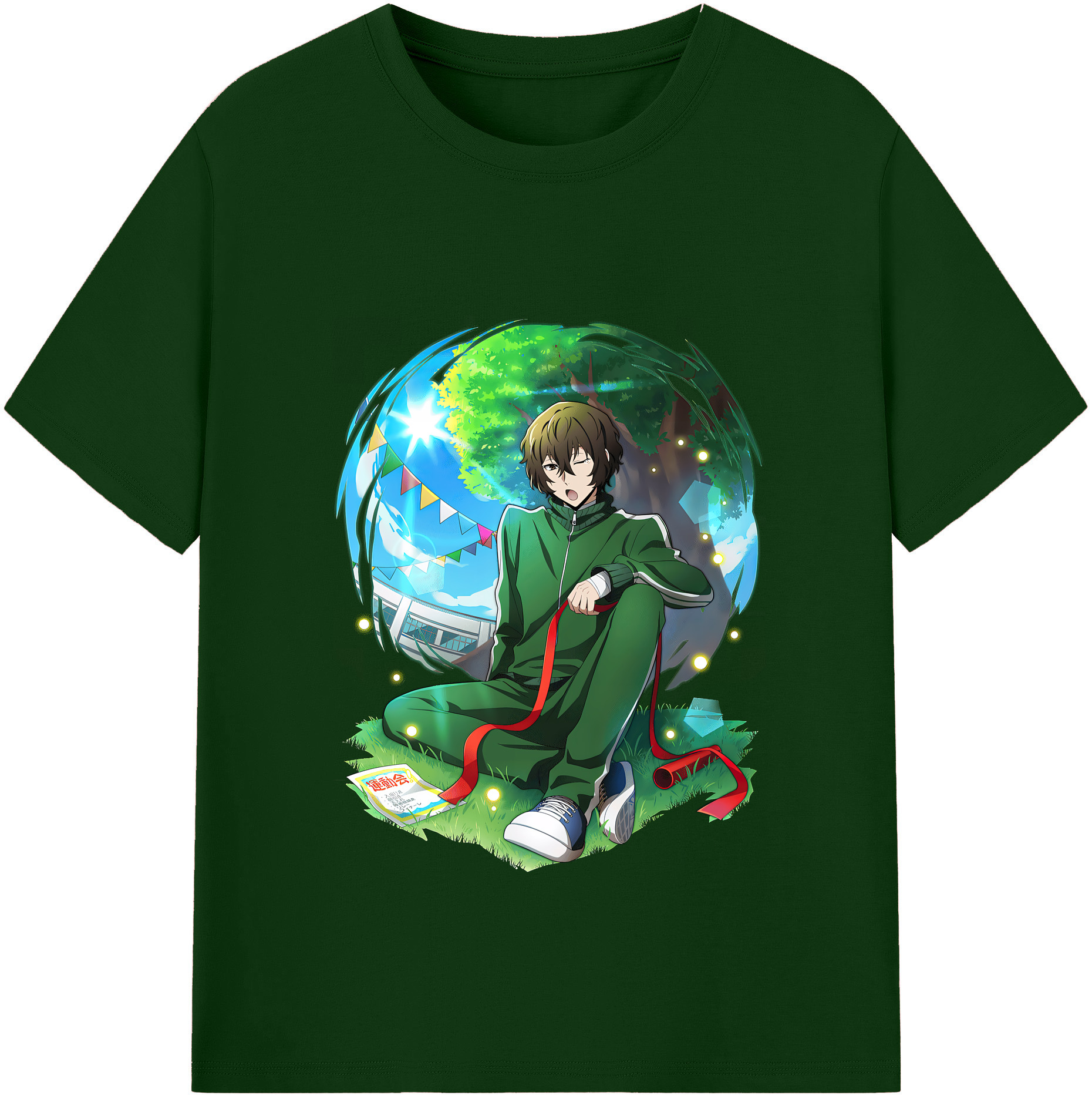 （画像用） 文豪ストレイドッグス Bungo Stray Dogs 綿100％半袖Tシャツ（フロントプリント）